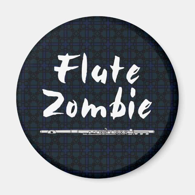 Imán Flute Zombie (Frente)