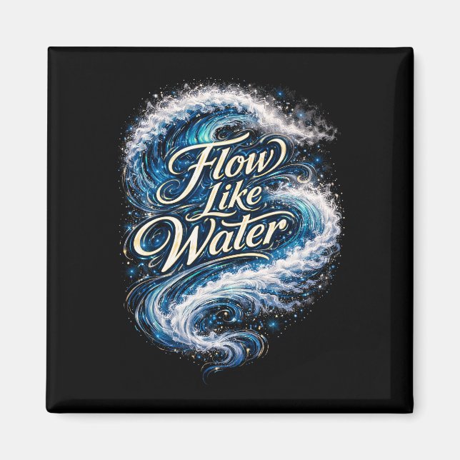 Imán Fluye Como el Agua (Frente)
