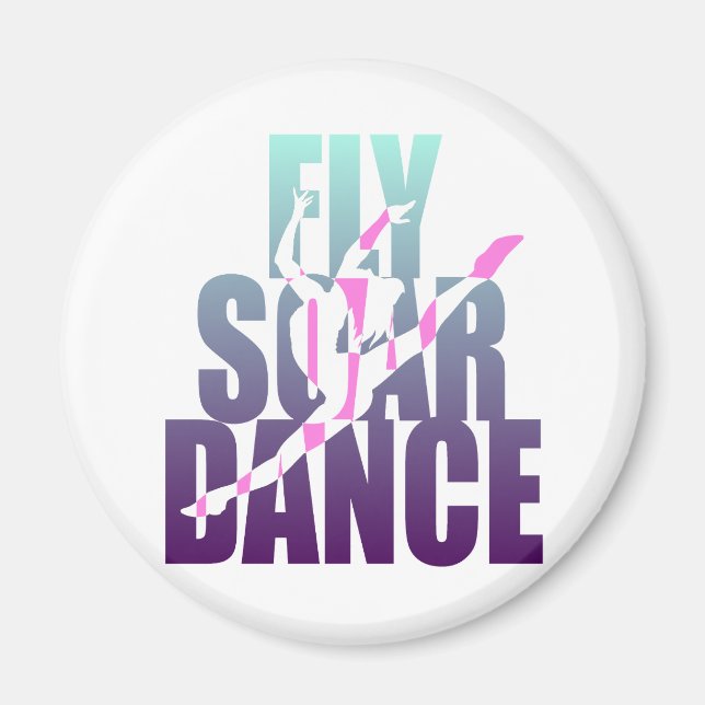 Imán Fly Soar Dance (Frente)