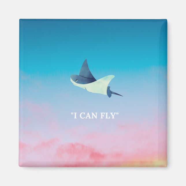 Imán Flying Stingray (Frente)