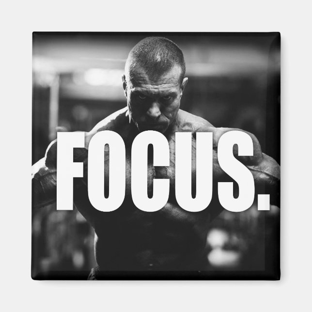 Imán FOCUS - "Construcción de cuerpos" Motivación (Frente)