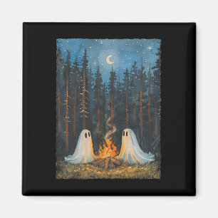 Imán Fogata fantasma Camping Amante Bosque Gótico Hallo