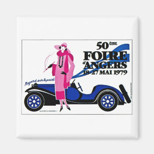 Imán Foire d'Angers - Publicidad francesa vintage