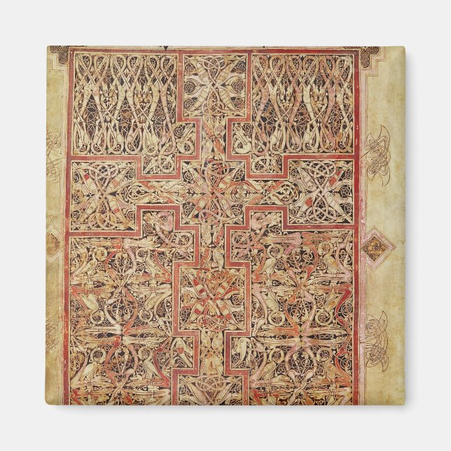 Imán Fol.220 Carpet page, de Lichfield (Frente)