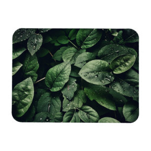 Imán Foliage de la hoja verde profunda