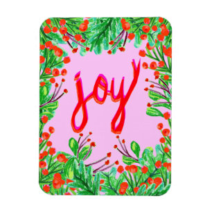 Imán Foliage de navidades - Alegría