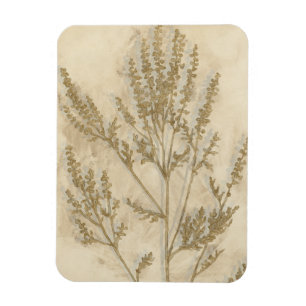 Imán Foliage II dorado