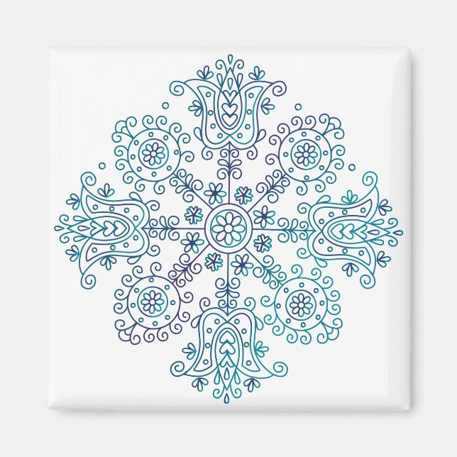 Imán Folk Mandala (Frente)