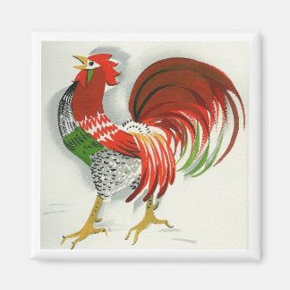 Imán Folk Rooster #4