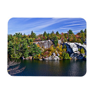 Imán Follaje de otoño alrededor del lago Minnewaska