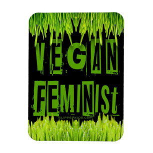 Imán Folleto de la hierba feminista de SlipperyJoe