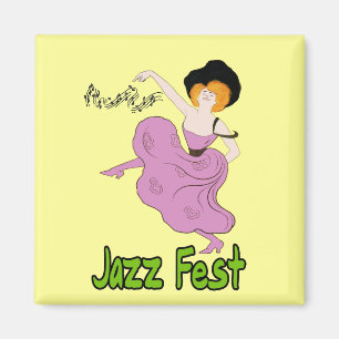 Imán Folletos del Festival de Jazz