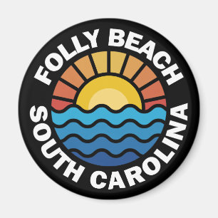 Imán Folly Beach, Carolina del Sur