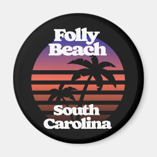 Imán Folly Beach South Carolina
