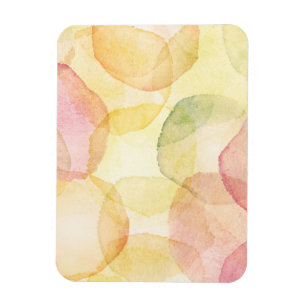 Imán Fondo abstracto diseñado con la acuarela