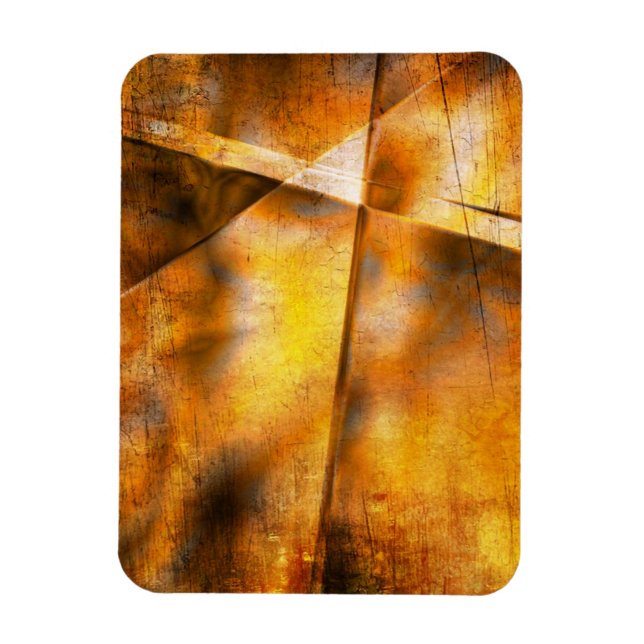 Imán fondo artístico abstracto colorido (Vertical)