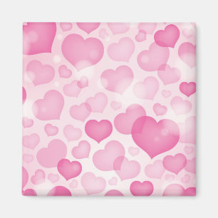 Imán Fondo con los corazones