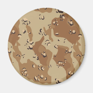 Imán Fondo de Camuflaje del Desierto Militar