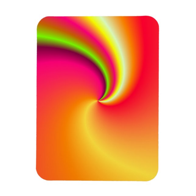 Imán Fondo de giro arco iris (Vertical)