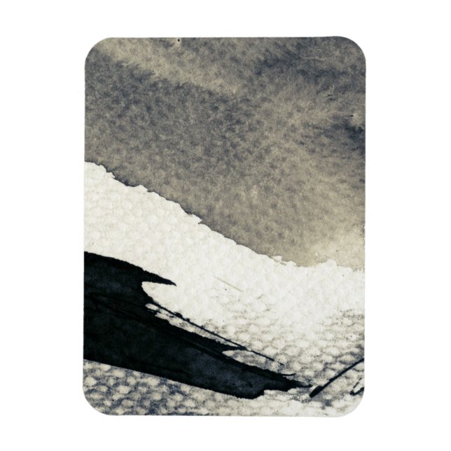 Imán Fondo de grunge abstracto, textura de tinta. 4 (Vertical)