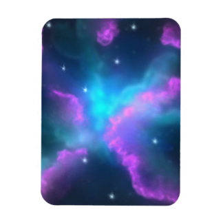 Imán Fondo de Nube de Nebulosa Colorida