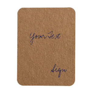 Imán Fondo de papel de Guay con tinta