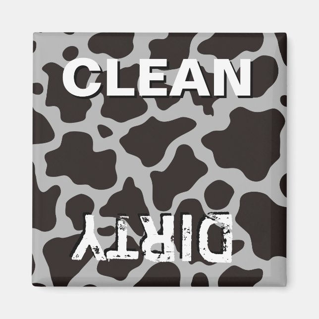 Imán Fondo del patrón de vaca (Frente)