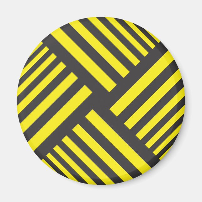IMÁN FONDO NEGRO Y AMARILLO (Frente)