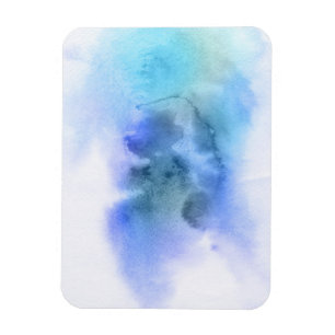 Imán Fondo pintado a mano 9 de la acuarela abstracta
