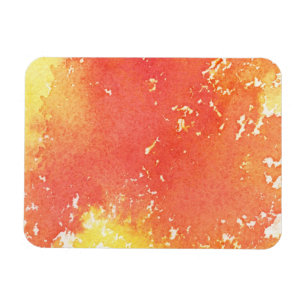 Imán Fondo pintado a mano abstracto de la acuarela