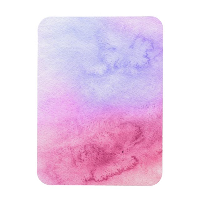 Imán Fondo pintado a mano de acuarela abstracta 11 (Vertical)