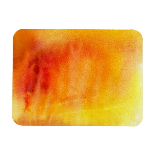 Imán Fondo pintado a mano de acuarela abstracta 19 (Horizontal)