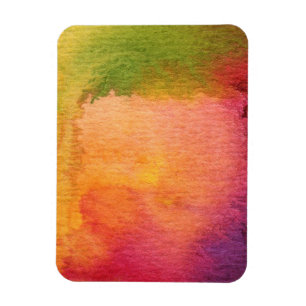 Imán Fondo pintado acuarela abstracta