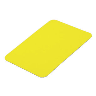 Imán Fondo Sólido Amarillo Vibrante