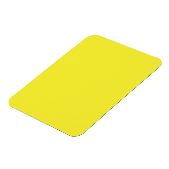 Imán Fondo Sólido Amarillo Vibrante (Lado Izquierdo)