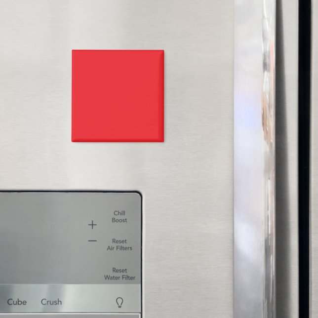 Imán Fondo Sólido Rojo  (In situ (nevera))