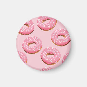 Imán Fondo transparente de donuts acristalados