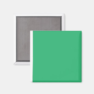 Imán fondo verde con borde blanco