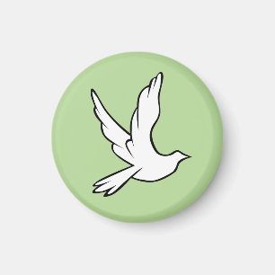 Imán Fondo Verde para la Paz