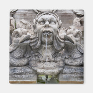 Imán Fontana del Pantheon (1575) diseñó por Giacomo