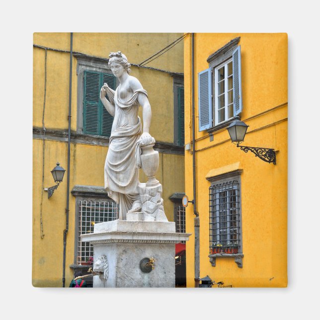 Imán Fontana della Pupporona, Lucca, Italia (Frente)