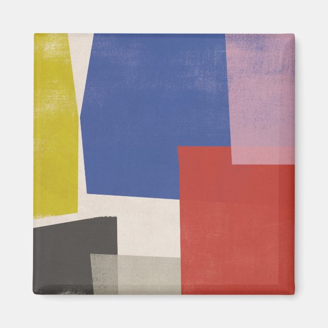 Imán Foolscap - Colorbloqueos modernos (Frente)