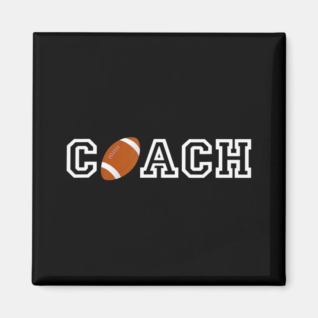 Imán Football Coach T   Appreciation Gift for Coaches (Frente)