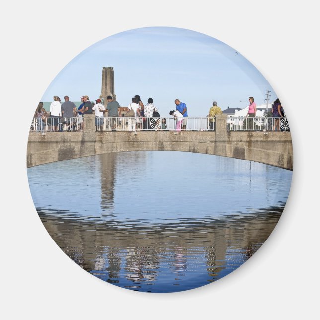 Imán Footbridge Over Lake Asbury Park NJ (Frente)