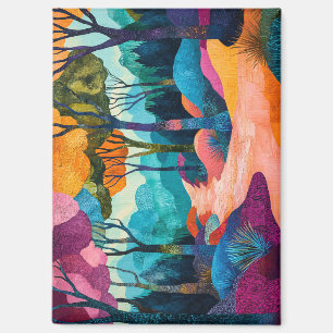 Imán forestal de otoño