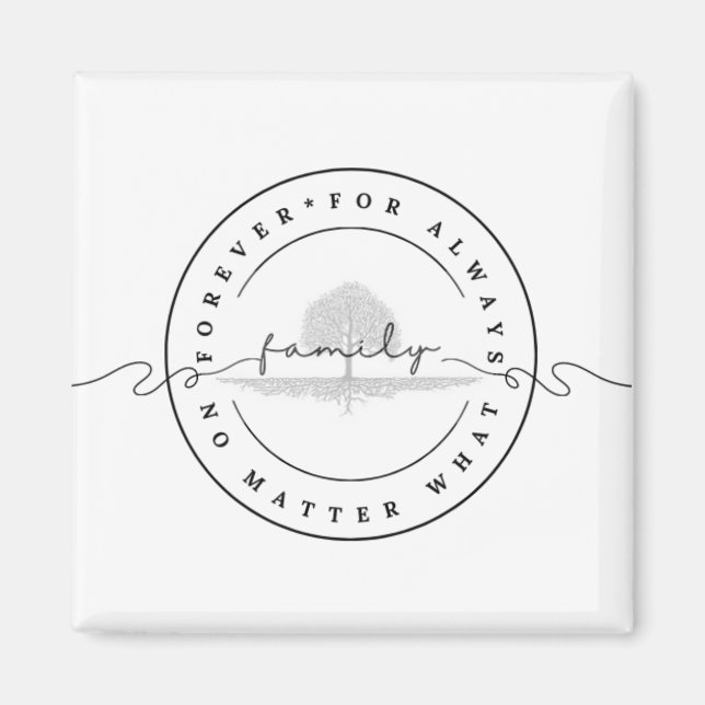 Imán Forever Family Magnet (Frente)