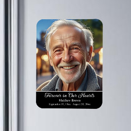 Imán Forever in Our Hearts 1 Special Photo Keepsake