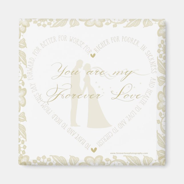 Imán Forever Love Magnet (Frente)