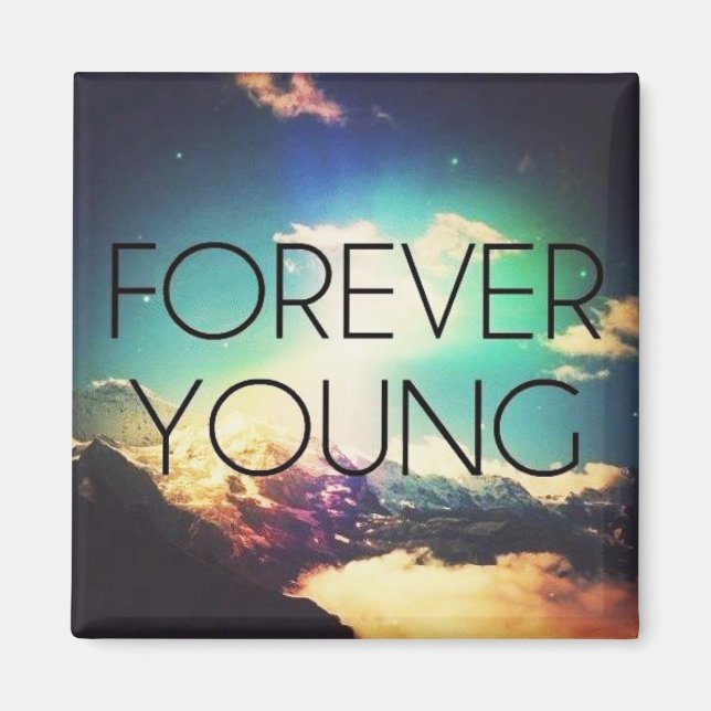 IMÁN FOREVER YOUNG (Frente)