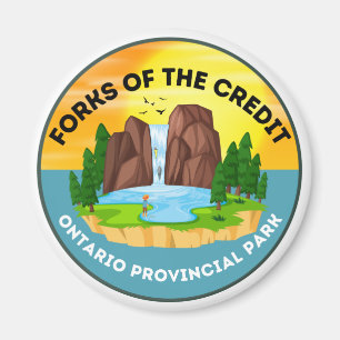 Imán Forks of the Credit Ontario Provincial Park Magnet